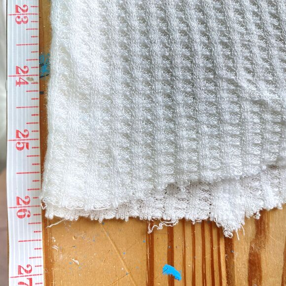 We‎ the Free Tank Top Women Sz M Sleeveless Waffle Knit Loose Fit Lagenlook - Picture 7 of 9